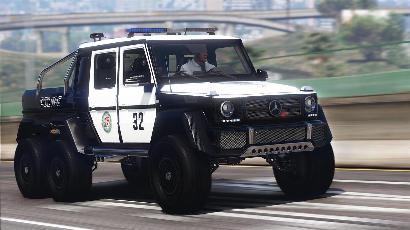 Mercedes Benz G Amg X And Police Version Add On Requests Impulse Fivem